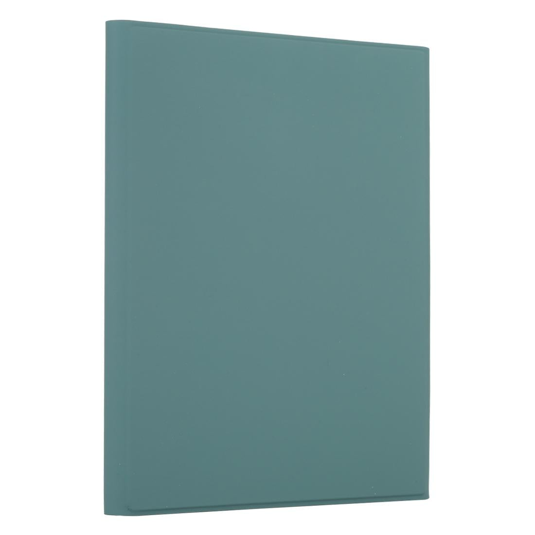Bluetooth Tablet Case For Ipad 10.2 / Ipad Air 2019 With Touch Pad & Backlight & Pen Holder - Detachable Microfiber Leather - Dark Green