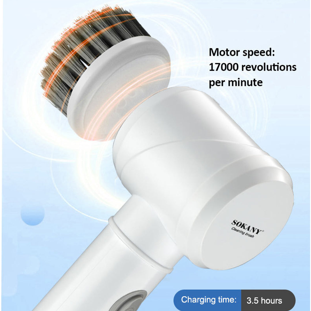 Sokany 5-in-1 Handheld Kitchen Scrubber β Multi-Function Cleaning Tool